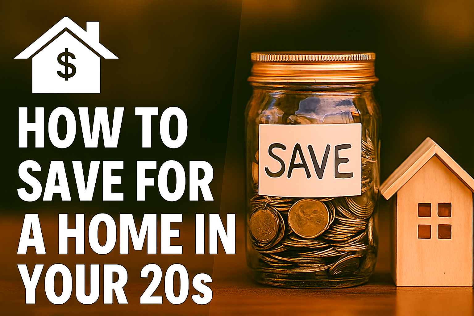 How to Save for a Home in Your 20s